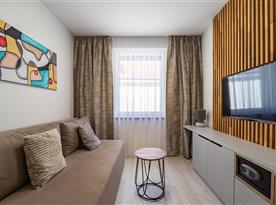 Apartmán De luxe - obývací pokoj