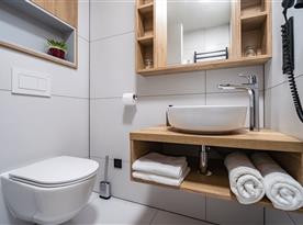 Apartmán De luxe - detail koupelny