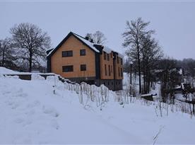 Dům v zimě