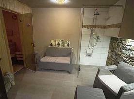 Relaxační místnost se saunou