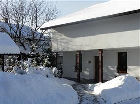 Rekreační dům v zimě